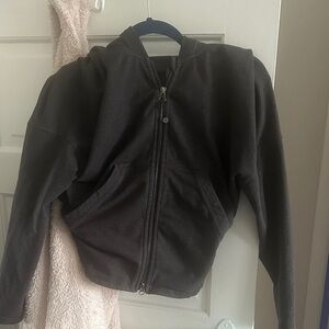 lululemon athletica Kids Black Zip-Up Hoodie